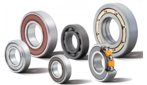 Permissible operating temperatures for PA66 cages with various bearing lubricants